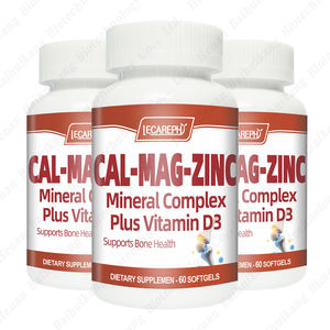 칼슘 마그네슘 아연 및 비타민 d 보충 칼슘 마그네슘 비타민 D3 및 아연 소프트젤 캡슐 - Product Image 1
