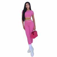 OEM ODM Op Maat Gemaakt Zachte Dames Sport Fitness Kleding Squat Proof Hoge Taille Ademend Workout Set Dames Yoga Kleding Set