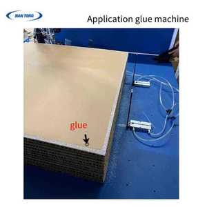 Máquina dispensadora de pegamento frío automática Nantou NT-1200, pulverizador plano de pegamento 1160x450x940mm para aplicaciones industriales - Product Image 4