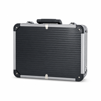 Valise à outils en aluminium 2 pièces, fabriquée en ODM et OEM, avec insert en mousse EVA pour le rangement des outils