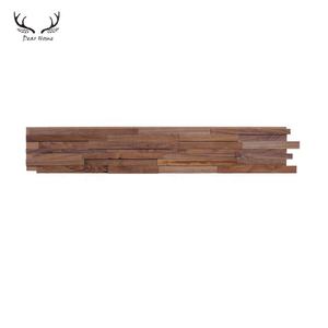 Pannello di parete di legno decorativo retrò stile classico pannelli di parete in legno naturale sfondo interno 3d parete - Product Image 5