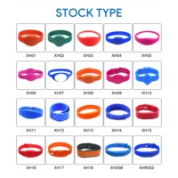 Bracelet RFID en silicone personnalisé avec logo, prix usine, étanche, contrôle d'accès, écologique, doux et confortable, pour usage professionnel et concerts