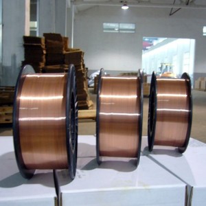 Быстро подготовить к отправке образец доступнен <span class=keywords><strong>CO2</strong></span> mig сварки с медным покрытием и сварочная проволока 1,2 мм ER70S-6 для сварки здания - Product Image 4