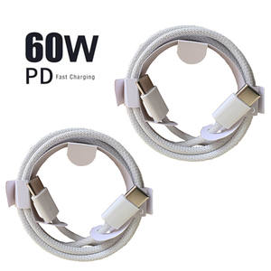 <span class=keywords><strong>Cable</strong></span> de Carga <span class=keywords><strong>Tipo</strong></span> <span class=keywords><strong>C</strong></span> Trenzado de 17 Ladekabel, 60W, 1m, <span class=keywords><strong>Cable</strong></span> <span class=keywords><strong>USB</strong></span> <span class=keywords><strong>C</strong></span> de Carga Rápida para <span class=keywords><strong>iPhone</strong></span> 17 Air 16 15 14 13 12 - Product Image 3