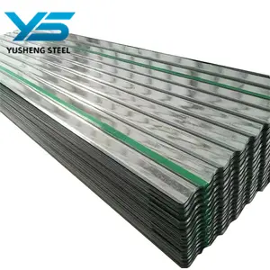 High Quality 100 200 Galvanized Corrugated Roof Sheet 7mm Thickness Galvanized Corrugated Roof Sheet