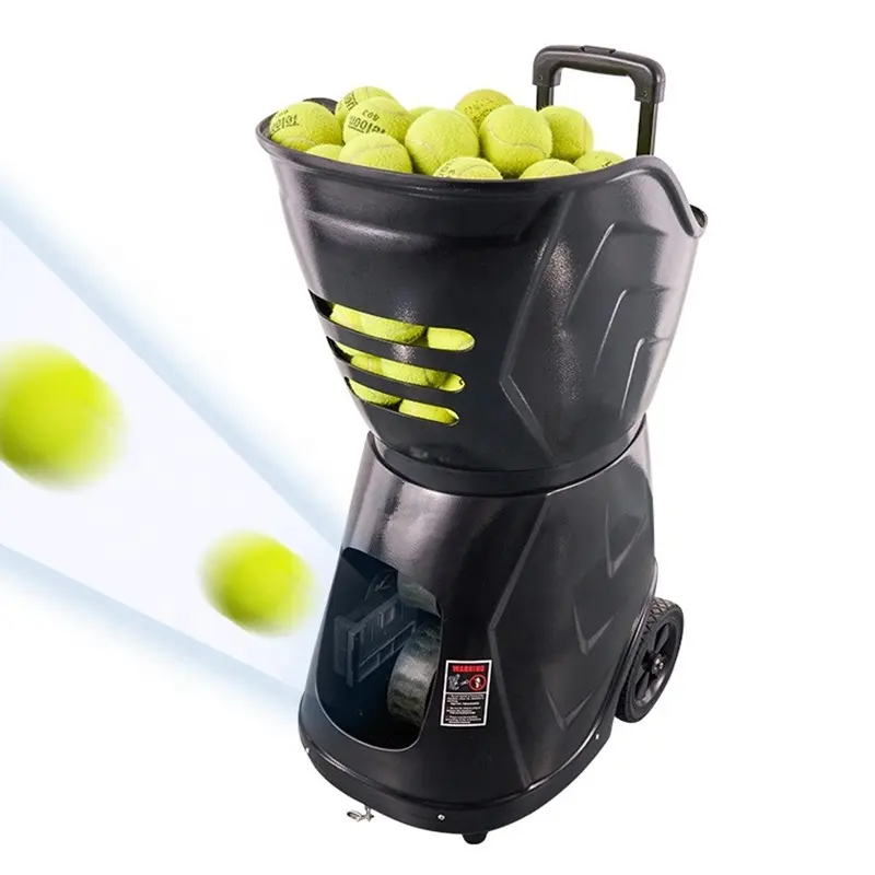 Zoll Tennisball Trainingsgerät Tennisball-Fütterungsmaschine tragbares intelligentes Tennisballgerät mit App