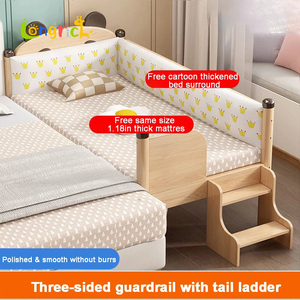 <span class=keywords><strong>Cuna</strong></span> portátil moderna de madera maciza para bebés y niños dormitorio suave <span class=keywords><strong>Parque</strong></span> escuela comedor al aire libre Hotel sala de estar gimnasio uso hospitalario - Product Image 3