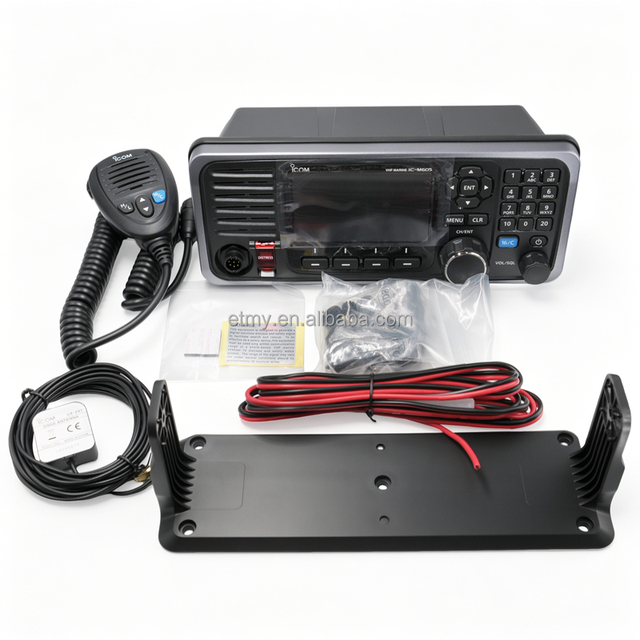 ICOM IC-M605 Marine VHF Radio Class D DSC AIS Receiver NMEA2000 Waterproof Marine Transceiver Marine VHF Radio AIS Marine Radio
