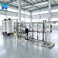 Système RO commercial 6m3/H avec prétraitement, machine de filtration d'eau pure industrielle pour l'eau potable