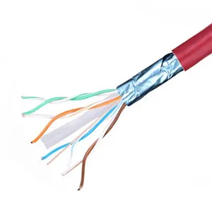 Factory network cable cat5 cat6 cat7 0.51diameter anaerobic copper standard indoor broadband network monitoring network cable