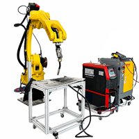 Bras robotique à 6 axes, moteur PLC, charge utile de 6 kg, portée de 2078 mm, précision de 0,07 mm, entraînement servo-électrique haute vitesse, protection IP54