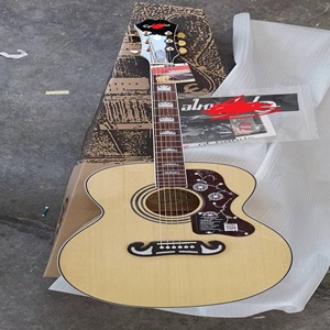 Đàn guitar acoustic handmade 43 inch <span class=keywords><strong>SJ200</strong></span> của thương hiệu EP-Brand, công nghệ EQ, màu gỗ tự nhiên - Product Image 1