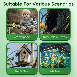 Xách tay 8LED khủng long rắn thiết kế 8.5mm-1m không thấm nước HD Video trẻ em kiểm tra máy ảnh <span class=keywords><strong>Analog</strong></span> nội soi <span class=keywords><strong>borescope</strong></span> cho trẻ em - Product Image 6