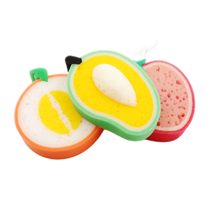 Esponja de Limpieza Doméstica en Forma de Fresa y Mango, Esponja de Baño para Niños - Product Image 4