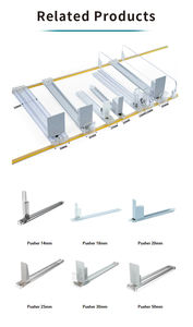 Divisores de estantería deslizantes metálicos con resorte para exhibición al por mayor - Product Image 3