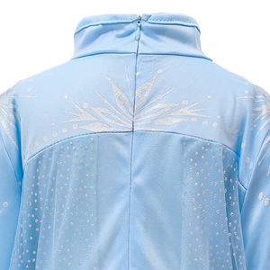 Robe de princesse Anna Elsa, <span class=keywords><strong>reine</strong></span> <span class=keywords><strong>des</strong></span> <span class=keywords><strong>neiges</strong></span>, avec accessoires, cape, costume de fête de Noël élégant pour Halloween - Product Image 3