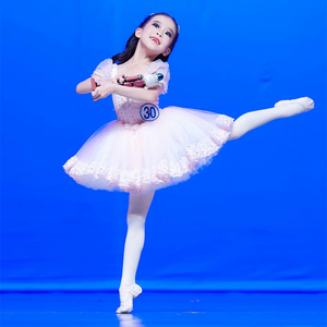 Robe Tutu et Jupes sans Manches en Soie Bleu Clair pour Filles, Modè<span class=keywords><strong>le</strong></span> Clara Variation <span class=keywords><strong>Casse</strong></span>-<span class=keywords><strong>Noisette</strong></span> <span class=keywords><strong>Lac</strong></span> <span class=keywords><strong>des</strong></span> <span class=keywords><strong>Cygnes</strong></span> Solo Ge Bei Ayisel Ponte - Product Image 4
