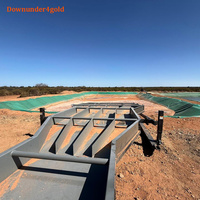 Modulares Design Gold-Trommel Großformatige Goldgewinnungsanlage mit Kettenantriebssystem zur Verarbeitung von Hochviskosen Erzen