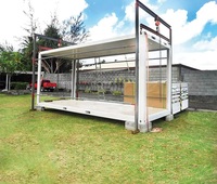 Qualité Fabuleuse PTH 20FT Maison Conteneur Préfabriquée Modulaire pour Habitation