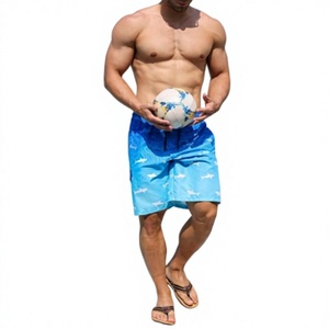 <b>Mens</b> Swim Trunks Printed Back Neck Logo Swimwear Beach <b>Shorts</b> Quick Dry 9 Inch Mesh Lining Drawstring Closure 100% Polyester - Product Image 5