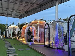 Foldable Capsule Mobile House Trade <strong>2</strong> Bedroom Plastic Ballon Bubble Party Pc Bubble House Prefab Villa Houses Luxury <strong>Tent</strong> - Product Image 5