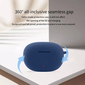 Estuche de auriculares de TPU de silicona personalizado para <span class=keywords><strong>Beats</strong></span> Studio <span class=keywords><strong>Buds</strong></span> + Estuche protector de auriculares inalámbricos con accesorio de llavero - Product Image 6