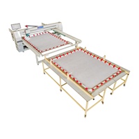 Machine à coudre automatique à bras long HFJ-A Servo, à aiguille unique, pour la couture précise et rapide de couettes, de couvre-lits et de matelas
