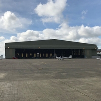 Estructura de acero prefabricada, estructura de almacén, marco de planta de trabajo, pasillo de acero, hangar prefabricado