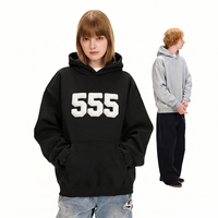 Sweat à capuche unisexe personnalisé, épais 500 GSM, 100% coton lavé, avec poche, coupe oversize, épaules tombantes, écologique, vierge, pour l'automne