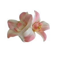 Pince à cheveux Q&Y avec fleurs artificielles hawaïennes d'hibiscus, d'orchidée et de plumeria pour femmes, filles et enfants, idéale pour les fêtes ou la fête des Mères