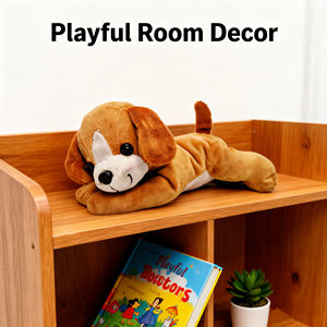 Fabrika fiyat interaktif peluş köpek oyuncak sevimli <span class=keywords><strong>Pug</strong></span> yavru dolması hayvan oyuncak köpek ev dekorasyon için - Product Image 6