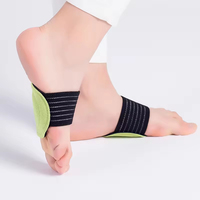 Manchons de soutien de la voûte plantaire pour fasciite plantaire, avec coussinets en mousse souple et bandes de compression, pour le soulagement de la douleur et des arches tombantes