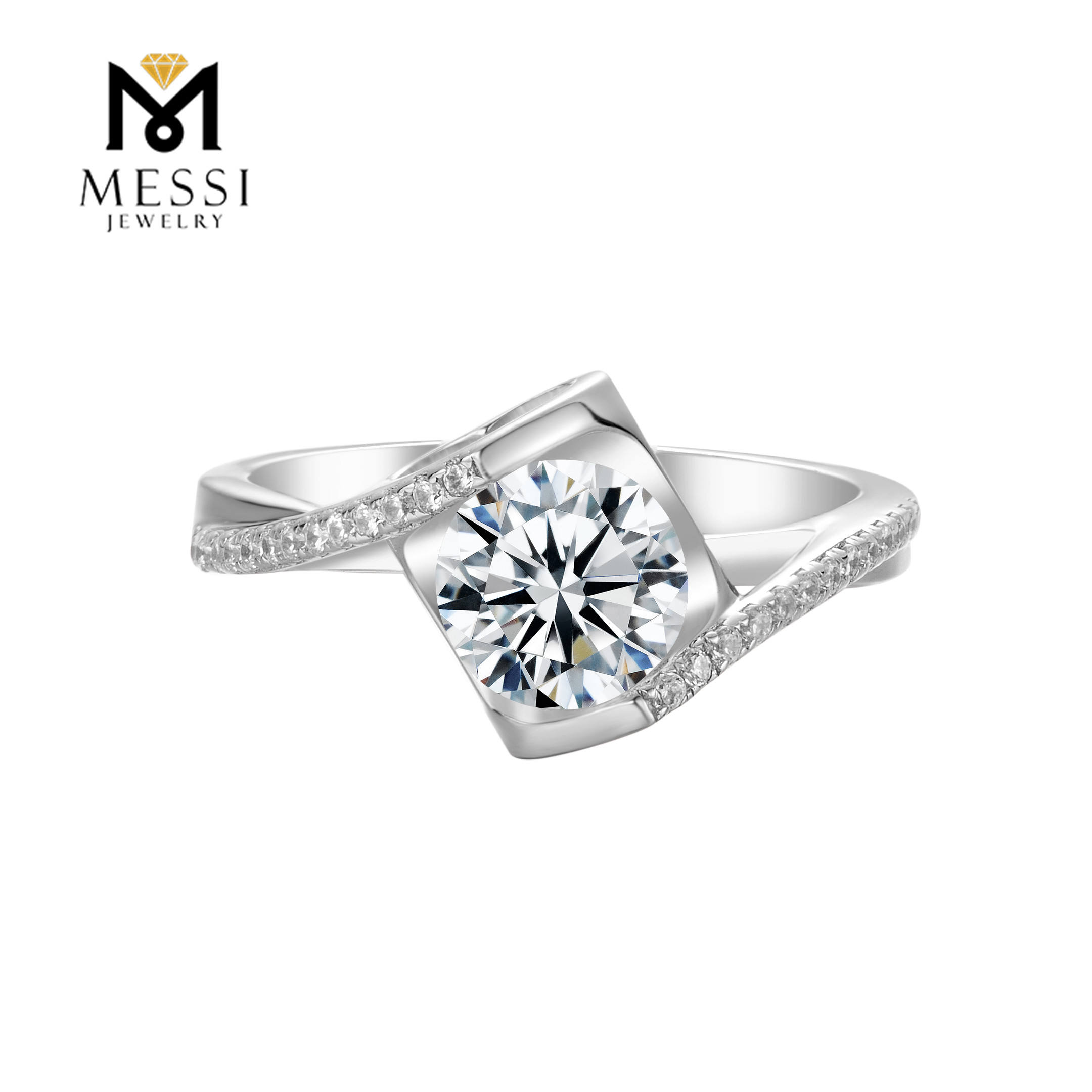 Gold plating S925 sterling silver ring