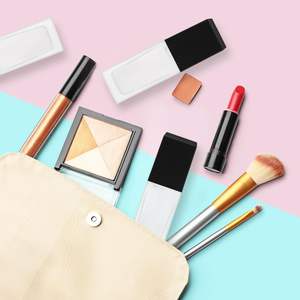 Flacon pompe en verre givré pour crème, maquillage, soin de la peau, cosmétique, émulsion liquide, fond de teint, avec logo personnalisé, carré, 30 ml, 60 ml - Product Image 3