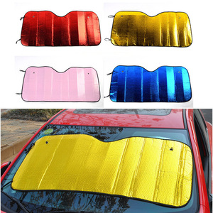 <span class=keywords><strong>Voiture</strong></span> <span class=keywords><strong>pas</strong></span> <span class=keywords><strong>cher</strong></span> couleur universelle 140*70CM écran solaire bouclier thermique pare-soleil - Product Image 4