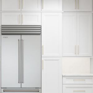 Isla de Cocina Moderna SANTOPOVA con Acabado Blanco Shaker, Estructura de Madera Contrachapada, Cajones de Cierre Suave, Encimera de Cuarzo, Incluye Bisagras y Correderas para Cajones - Product Image 5