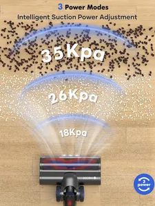 <span class=keywords><strong>Aspirador</strong></span> de motor sin escobillas ciclónico inalámbrico portátil con filtración HEPA para alfombra, piso, coche y Hotel, uso húmedo/seco - Product Image 4