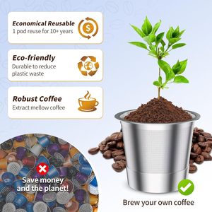 Cesta de Filtro de Café de Malla de Acero Inoxidable para Cafeteras, Diseño Simple para Cafeterías y Restaurantes - Product Image 3