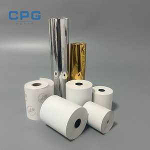 Rouleau de papier thermique 57x30mm sans BPA 45gsm pour système ATM portable, papier de reçu transparent pour TPV - Vente en gros fabricant - Product Image 6