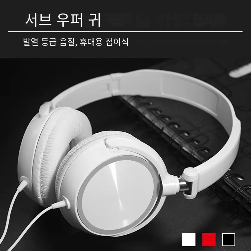 Headset 3.5 Wired Control Subwoofer Mobile Phone Computer Stereo Sports Game Wired Headset With Microphone