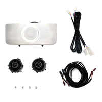 Lámpara de Techo LED de 64 Colores con Altavoz, Luz Ambiental de Lectura para Mercedes Benz Clase E W213