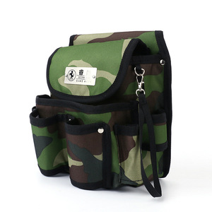 PLAYMAX Multifunctional Portable <b>Electricians</b> <b>Tool</b> <b>Kit</b> Multi-pocket Waterproof <b>Tool</b> Bag Waist Pack Buckle Closure High-Capacity - Product Image 3