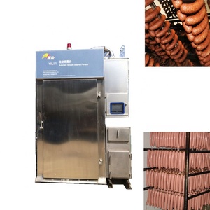 Horno Ahumador Automático de Acero Inoxidable 304 con Calefacción Eléctrica y Motor para Ahumar Salchichas, Capacidad de 250 kg/lote - Product Image 1