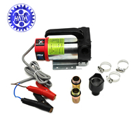 Pompe de transfert de carburant électrique diesel 12V 24V, kit de pompe d'extraction d'huile portable basse pression auto-amorçante pour kérosène