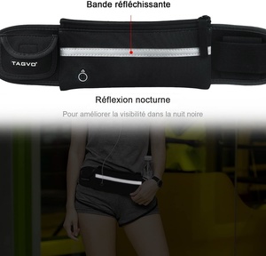Anti-Rebond Anti-Transpiration Femmes Hommes En Cours D'exécution <span class=keywords><strong>Sac</strong></span> <span class=keywords><strong>de</strong></span> Taille Mince <span class=keywords><strong>Sac</strong></span> <span class=keywords><strong>de</strong></span> Course - Product Image 6