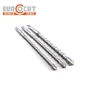 EUROCUT Electric Hammer Drill Bit SDS Plus Cross Tip SDS Drill Bit