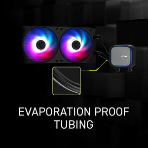 Enfriador de Agua para CPU Coreliquid A13 de 240 mm RGB, Disipador de Calor de Cobre y Aluminio, Silencioso de 16dBA, Ventilador de Bajo Consumo de 2.04W - Product Image 5