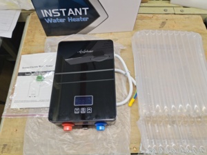 Instant Hot Water Heater 6000W High Power for <b>Kitchen</b> and Bath Fast Flow Easy Installation Wall Mounted - Product Image 3