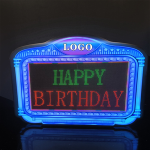 <span class=keywords><strong>Led</strong></span> Board sinh nhật DIY Acrylic <span class=keywords><strong>Led</strong></span> câu lạc bộ đêm Logo bảng tin App kiểm soát chai dấu hiệu dịch vụ - Product Image 2