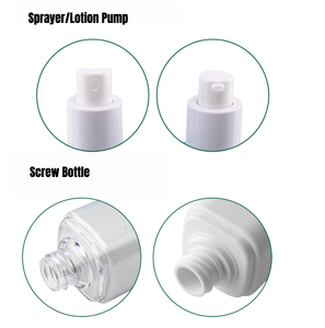 80ml <span class=keywords><strong>100ml</strong></span> 120ml Leere Luxuriöse Quadratische Kosmetik-Lotionspumpflaschen, Körperspray-Flaschen, Umweltfreundliche PET-Lotionsflaschen als Verpackung - Product Image 4